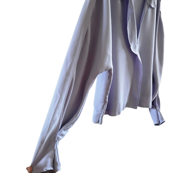 Babaton Lavender Wrap Blouse - Picture 8 of 14
